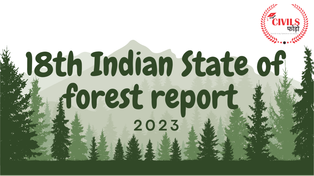 Natural Environment - 18th Indian State of Forest Report 2023