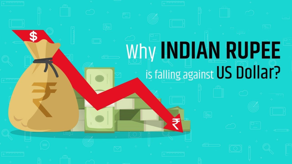 Weakening of Indian Rupee Against Dollar