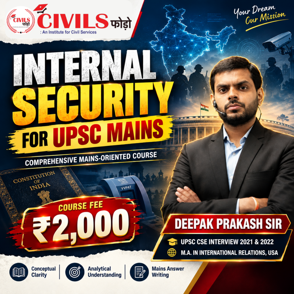 Internal Security For UPSC Mains
